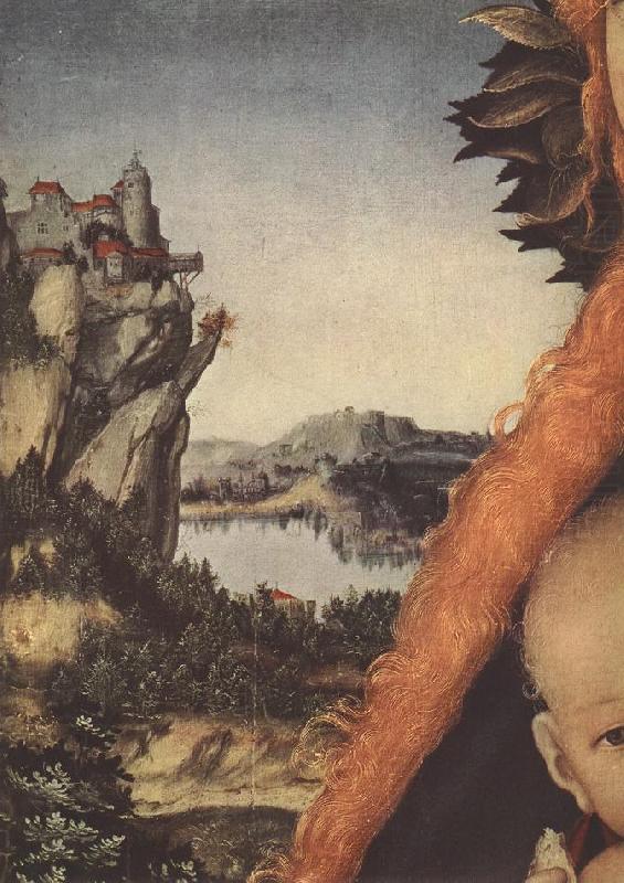 Virgin and Child (detail) hhgr, CRANACH, Lucas the Elder